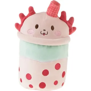 Bubble Tea Bubble Maskottchen 21 cm Erdbeer-Erdbeer-Erdbeer-Erdbeer-Erdbeer-Erdbeer-Erdbeer-Erdbeer-Erdbeer-Erdbeer