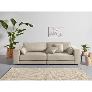 OTTO products 3-Sitzer »Grenette«, Modulsofa, im Baumwoll-/Leinenmix oder aus recycelten Stoffen, beige