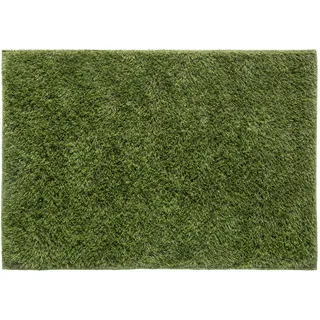 Fußmatte ANDIAMO "Kuba, 50/70 cm, ideal für Fußball Fans", grün, B:50cm H:23mm L:70cm, Polyethylen (PE), Teppiche, Fußmatte, Kunstrasen, grün, Schmutzfangmatte, In- und Outdoor geeignet