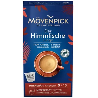 Kaffeekapseln DER HIMMLISCHE LUNGO in Alukapseln von Mövenpick 55g