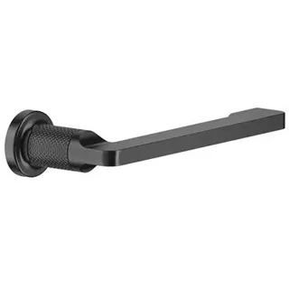 Gessi Inciso Toilettenpapierrollenhalter oder Ersatzrollenhalter zur Wandmontage, senkrecht/waagerecht, 58455299, Farbe: Schwarz XL