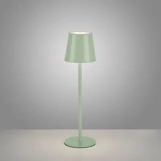 just light. LED-Akku-Tischleuchte Euria Grün 37 cm x Ø 110