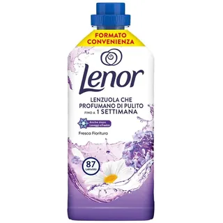 Lenor Weichspüler 1827 Ml Konzentriert 87 Messbecher Frische Blüte