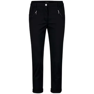 GOLDNER 7/8-Hose »Kurzgröße Lässige Chinohose mit Peach-Finish«, blau