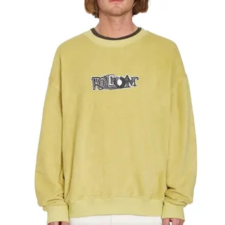 Volcom Sweatshirt Lentil Crew gelb - M