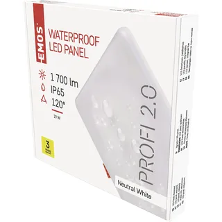 EMOS ZV2152 LED Panel 18W | 4000K, | IP65