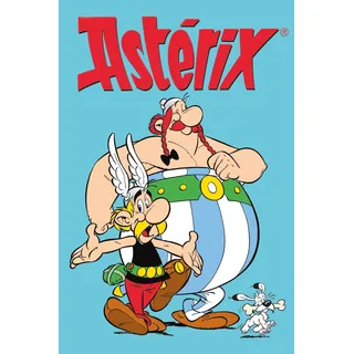 Leinwandbild LUCKYLINDE "Asterix, Obelix und Idefix", bunt (farbe bild(er): bunt), B:60cm H:90cm T:3cm, Holz, Leinwand, Bilder, Leinwandbild, Canvasbild Wanddeko Bild zum Film "Kampf der Häuptlinge"