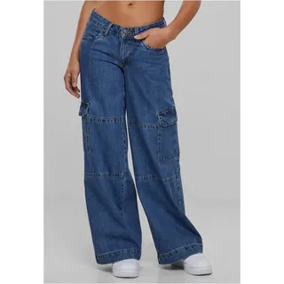URBAN CLASSICS Ladies Low Waist Cargo Denim - Gr.: 29
