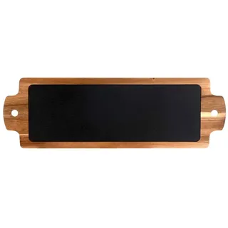Schneidebrett, Akazie+Schiefer 63,5X20X1,5 Cm - 1 Un.