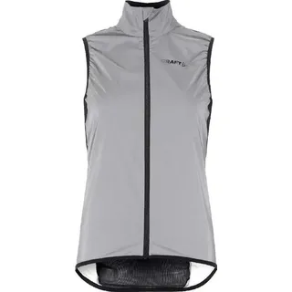 Craft Adv Essence Lumen Wind Weste Grau M Damen Grau M - Grau