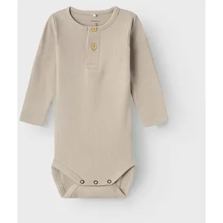 NAME IT Baby - Jungen, Nbmkab Ls Body Noos, Pure cashmere), 86,