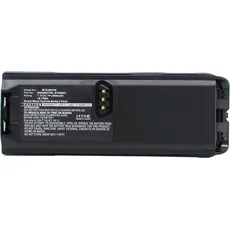 CoreParts Battery for Two Way Radio (1 Zellen, 2500 mAh), Notebook Akku, Schwarz