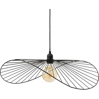 Atmosphera Adelia 1-flg. 58 cm schwarz Metall