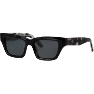 Sonnenbrille MINI EYEWEAR "Modell 746032", Damen, schwarz grau havanna, gemustert, Sonnenbrillen Sonnenbrille, Form CatEye, Logoschriftzug auf Bügel, Kunststofffassung