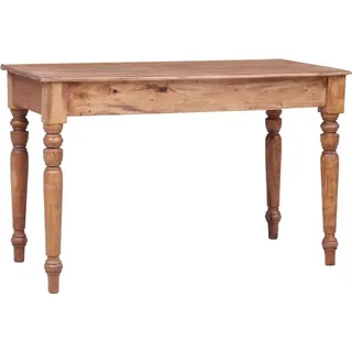 vidaXL Schreibtisch Altholz massiv Braun