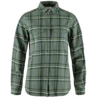 Fjällräven Damen Övik Heavy Flannel Bluse (Größe S, gruen)