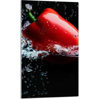 Glasschneidebrett 30x52 Pfeffer