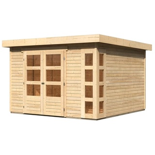 Woodfeeling Kerko 6 3,02 x 2,98 m natur