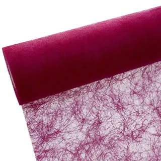 Deko AS GmbH Sizoflor Tischband pink 60 cm Rolle 25 Meter 60 019-R