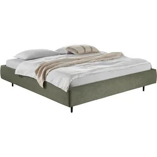 Polsterbett HOME AFFAIRE "Lumira, rahmenhohes Design & wahweise Überlänge", turtle, B:215cm H:40cm L:235cm, 94% Polyester, 6% Nylon, Betten, Polsterbett, inkl. 7-fache Einlegetiefenverstellung & saugroboterfreundliche Höhe