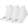 Socken Quarter Plain 3P 3 Paar Weiß 43-46