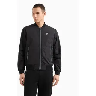 EA7 für Herren. 8NPB12_PN7LZ Zug Premium Shield Jacke M schwarz (S), Lässig, Polyester