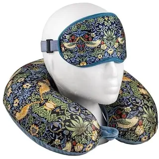 DRW Reisekissen und Maske Erdbeerdieb, 30 x 30 x 10 cm