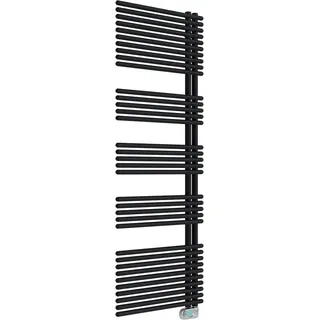SANOTECHNIK Badheizkörper E-Wien 600 x 0 mm 1000 W schwarz