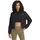 Damen Jacket Wasserabweisende Damen Sportjacke mit 4-Wege-Stretchstoff leichte Trainingsjacke mit offenen Seitentaschen Black White SM