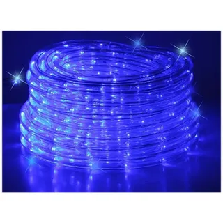 Weihnachten Lichter Dekoration LED Seil 9 Meter Blau Drinnen & Draußen IP55