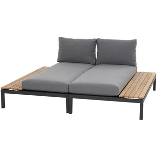 Siena Garden Alvida Loungesofa grau