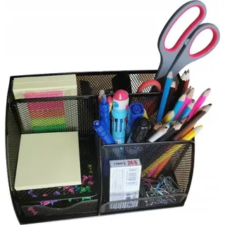 Schreibtisch-Organizer mit 6 Fächern und einer Schublade