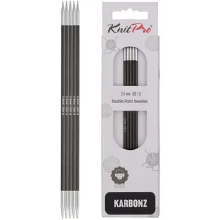 KnitPro Karbonz Nadelspiele 8" (20cm) | 2,5mm