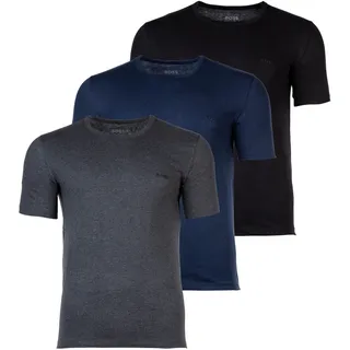 Boss Herren T-Shirt Open Blue 497, XXL