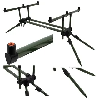 Mikado Second 3 Rod Pod - Black - One Size