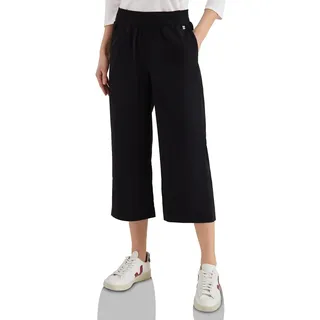 Cecil High Waist Wide Leg Hose im Loose Fit Black L
