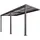 Terrassenüberdachung Solis Deluxe 579 x 295 x 272 cm grau