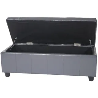 MCW Truhenbank Grau 112 x 45 x 45 cm