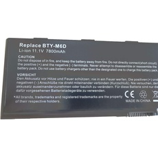 BTY-M6D Laptop Batterie Ersatz für MSI GX60 GT60 T70 GT70 GX660 GT660 GT680 GX70 GT660-003US GT660R-494US GT660-004CA GT660-448PL GT780 GT780R 0NC-007 E6603 E6630 E6603-454(11.1V 7800mAh)