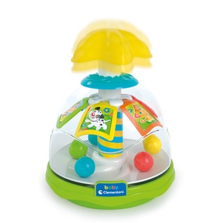 Clementoni Baby Happy Friends Spinning - Top-Kreisel für Kinder mit Tieren - Sensorik- & Motorikspielzeug - Spielzeug für Kinder ab 9-36 Monate 17895