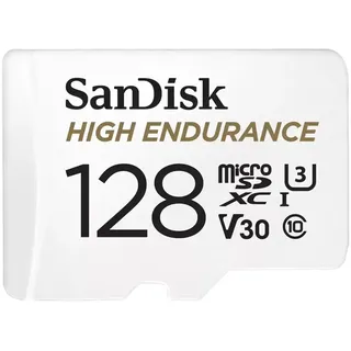 SanDisk High Endurance microSD/SD - 100MB/s - 128GB