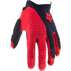 Fox Racing Pawtector Motocross-Handschuh, Schwarz/Rot, Größe S