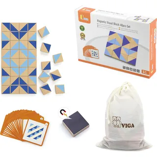Viga 50642 Magnetisches Mosaik-Puzzle