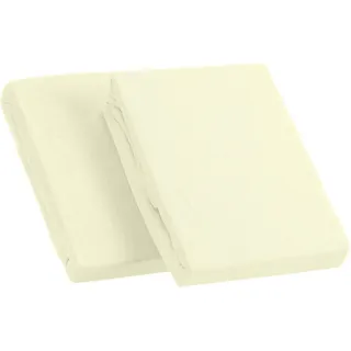 KUM Spannbettlaken »Frottee Spannbetttuch«, Frottee Spannbetttuch beige