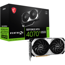 MSI GeForce RTX 4070 Ti SUPER VENTUS 2X - 16GB GDDR6X RAM - Grafikkarte