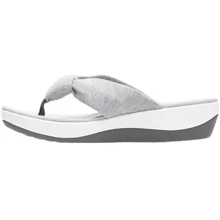 Clarks Frauen Arla Glison Offener Zeh Leger Flip Flops Grau Groesse 7 US /38 EU