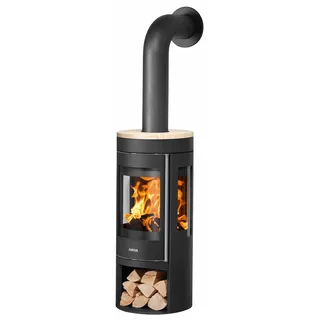 Mino Trios 2.0 Stahl schwarz/Abdeckplatte Sandstein