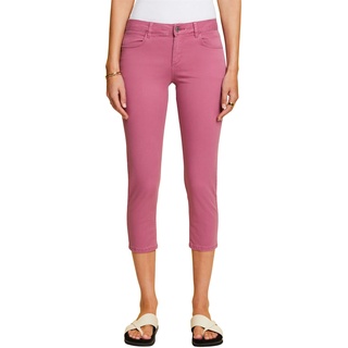 ESPRIT Damen 043ee1b316 Hose, 651/Dark Pink 2, 34W / 24L EU