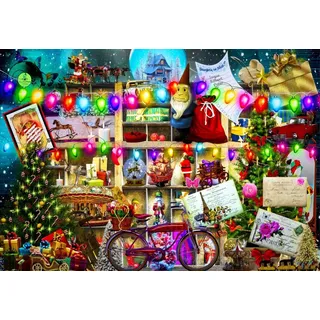 Bluebird Puzzle Weihnachts-Puzzle On Santa's Nice List - 1000 Teile