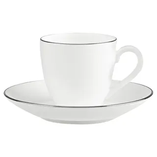 Villeroy & Boch Espressotasse mit Untertasse 0,06 l Weiß